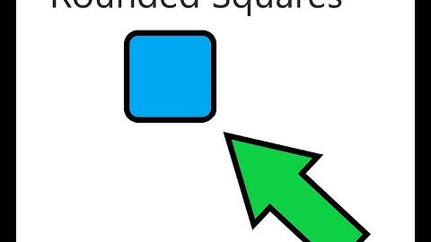 How to make rounded squares - Scratch!