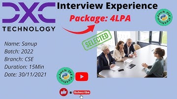 DXC TECHNOLOGY|INTERVIEW |EXPERIENCE| CSE STUDENT| TECHNICAL ROUND|EXPLAINED|JACK OF PYTHON|