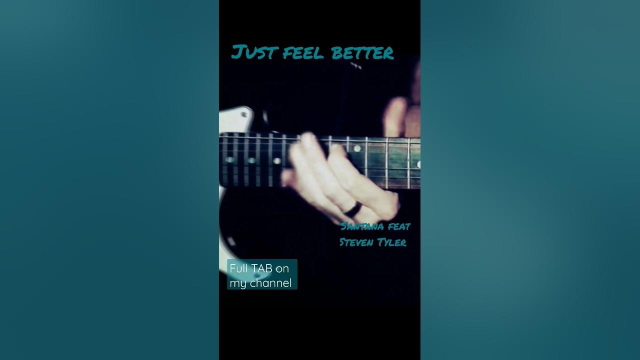 just feel better - Santana feat Steven Tyler #guitarcover #Santana #guitarra #justfeelbetter