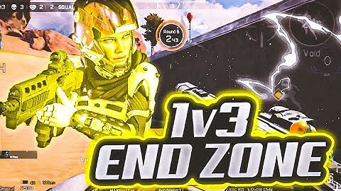 Last zone Last 1v3 Apex Legends Mobile #MasterOnYT