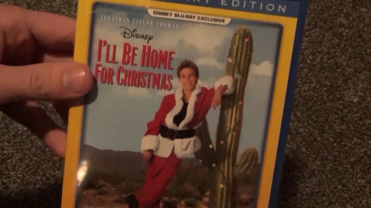 Disney's I'll Be Home For Christmas Blu-Ray Unboxing DMC Exclusive