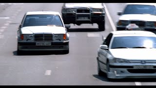 Taxi final chase scene (with subtitles!) Mercedes 500e