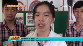 Siswa SMA Semarang Kembangkan Susu dari Talas