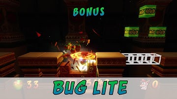 Bug Lite (Level 25) Bonus Round Quickplay • Crash Bandicoot 3: Warped • N. Sane Trilogy