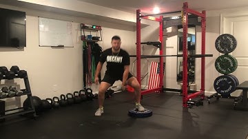 Matthew Ibrahim | DB 1-Arm Offset Elevated Lateral Step Squat