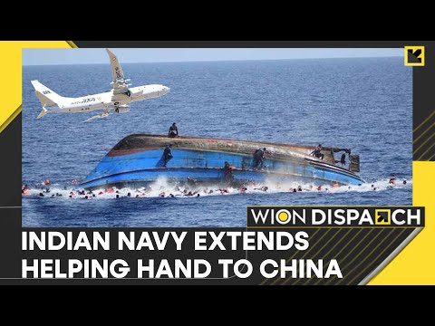 Indian Navy Locates Capsized Chinese Fishing Vessel U0026 Life Raft | WION Dispatch | English News