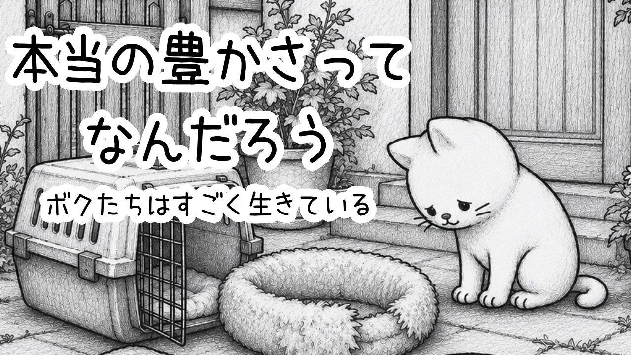 本当の豊かさってなんだろう ～ボクたちはすごく生きている～