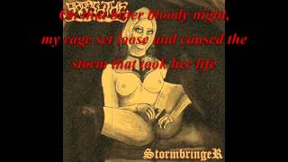 Video thumbnail of "stormbringer (with lyrics)"
