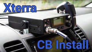How to install a GMRS/HAM/CB Radio in a Nissan Xterra/Frontier/Pathfinder