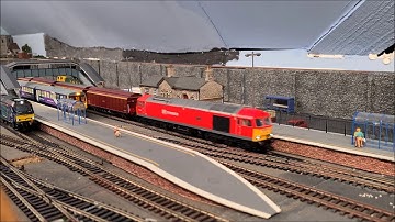My 00 Gauge Model Railway Autumn Running Session