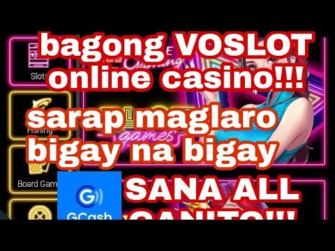 Bagong online casino VOSLOT grabe sana lahat Ng casino ganito!!!!