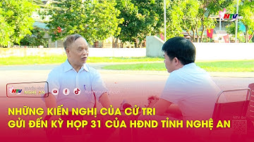 Những kiến nghị của cử tri gửi đến kỳ họp 31 của HĐND tỉnh Nghệ An
