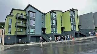 Families move in to new S.F. homes built by Habitat for Humanity