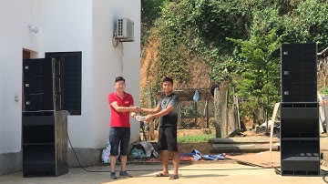 Bàn Giao ComBo FiLLacoustic 1202 & 5202 Cho Khách Hàng Tại Phú Thọ . ( test loa )