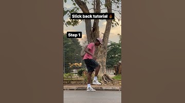 Slick back tutorial🔥 #slickback #tutorial#jubislide #viralchallenge #trending #shortsfyp #dance
