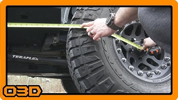 Measuring Thrust Angle and Rear Axle Square Alignment 2015 Jeep Wrangler JK / JKU