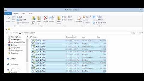Renaming multiple files Windows 8