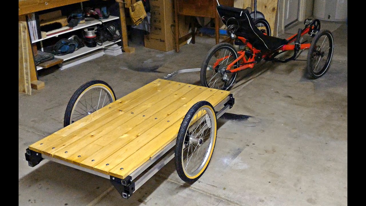 pull behind trailer for bicycle