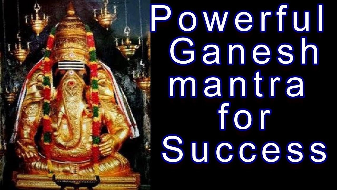 Powerful Ganapati Mantra for Success