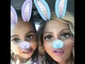 Beyoncé &amp; Blue Ivy Snapchat Videos(2)