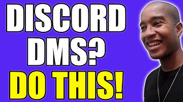 Discord: Disabling Direct Messages