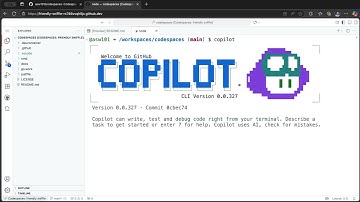 GitHub Copilot CLI (github/copilot-cli) in Codespaces