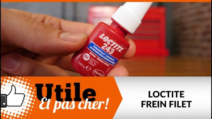 Frein filet moyen Loctite 243 de 5ml