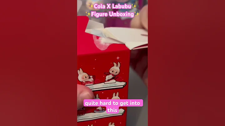 COLA X LABUBU FIGURE POPMART UNBOXING #unboxing #popmartunboxing #popmart #blindbox #popmart #labubu