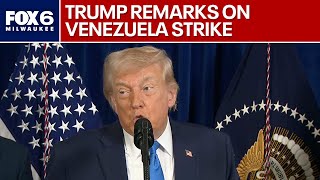 Trump delivers remarks on Venezuela strike, Maduro capture