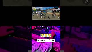 free fire power of pc Gamplay dekra hahu 😂 funny #bsjigemigpro #viral #games screenshot 1