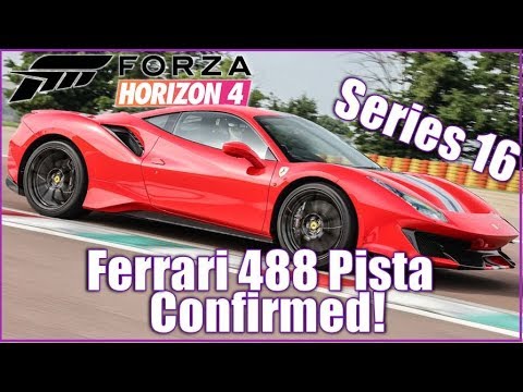 Forza Horizon 4 Ferrari 488 Pista Confirmed For Series 16