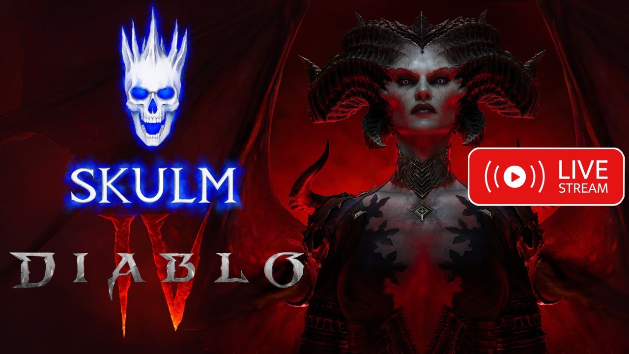 Diablo 4 Early Access Beta Live Stream Barbarian Sorceress Rogue - YouTube
