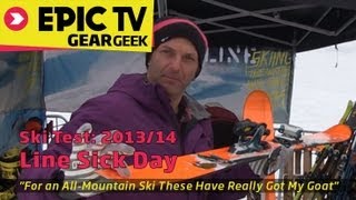 Ski Test: Line Sick Day 2014 Skis