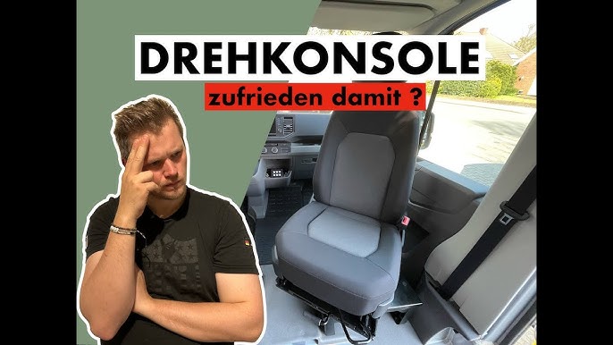 Drehkonsolen für den DIY Sprinter Campervan für Fahrersitz und Doppelbank  Drehsitz - EP22 