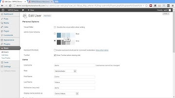 Users - WordPress Basic Training - Video 19
