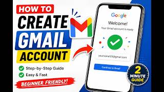 How to Create a Gmail Account in 2 Minutes! (Easy Tutorial)