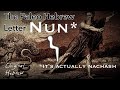 14 Nun Paleo Hebrew Alphabet The Bronze Serpent A Revealing Map Noah Finds Grace And More