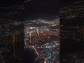 ночной Красноярск с высоты