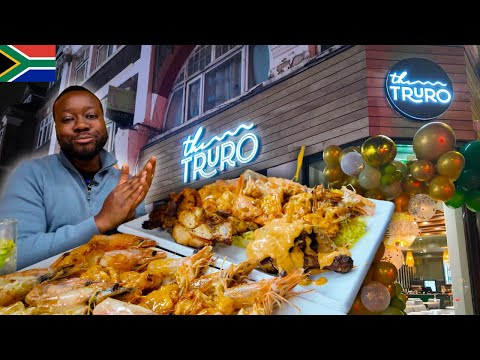 Trying SOUTH AFRICAN FOOD for first time in London | The Truro Food Review