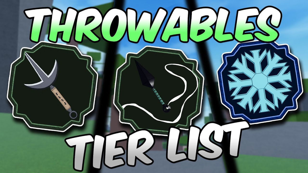 WHAT IS THE BEST THROWABLE? Shindo Life YouTube