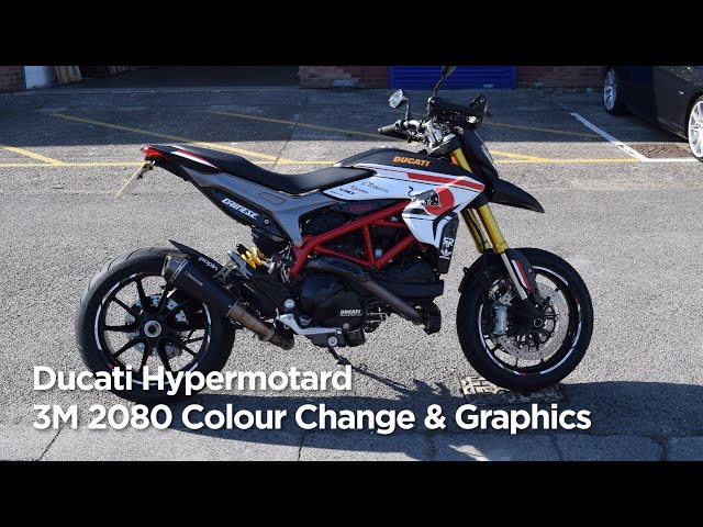 Ducati Hypermotard - Full 2080 Colour Change & Graphics