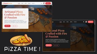 Free Pizza Website Template ( It's Not UGLY, I promise )