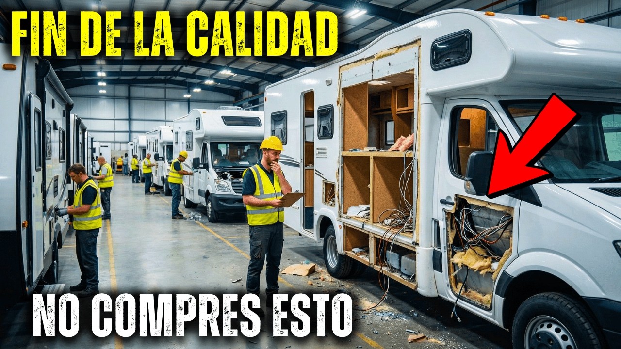 Por qué el 95% de las Autocaravanas Nuevas son Basura (El Secreto de la Fábrica)