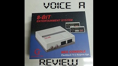 Voice a Review: Episode 39 - Gamerz Tek 8-Bit Entertainment System