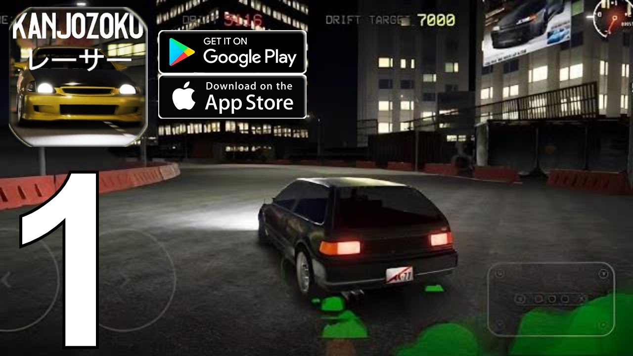 Kanjozokuレーサ Racing Car Games Part 1 Gameplay Walkthrough Android IOS