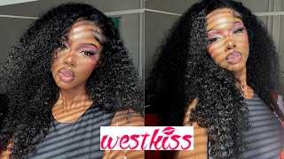 THE BEST Curly Wave Wig EVER  ft. WestKiss Hair | (200% DENSITY) |  ITS GIVING CHAKA KHAN TEASE