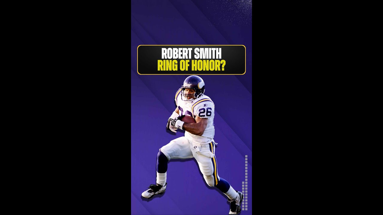 Does #RobertSmith deserve a place in the #Vikings Ring of Honor? #SKOL #MinnesotaVikings #NFLHistory