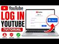How To Log In/Sign In YouTube - Tutorial 2026