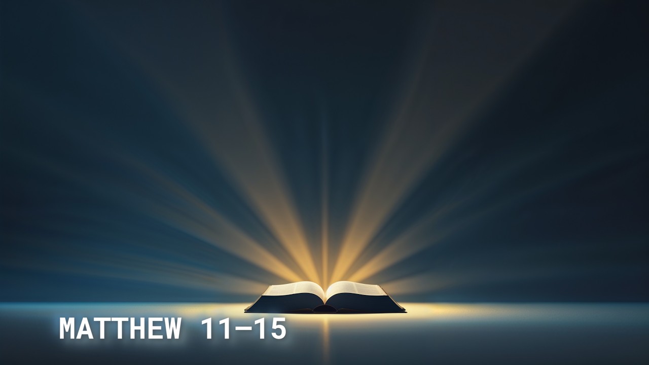 Gospel of Matthew — Chapters 11–15 | Peaceful Scripture Reading