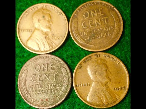 1920s Wheat Pennies Worth Collecting